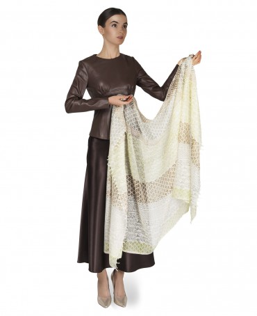 Палантин Унисекс HAND.W40-MULTI/B